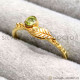 Peridot 925 Sterling Silver Ring (GR-818)