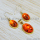 Amber 925 Sterling Silver Jewelry Set (GS-567) Amber 925 Sterling Silver Jewelry Set (GS-567)