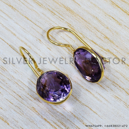 Amethyst 925 Sterling Silver Jewelry Set (GS-568) Amethyst 925 Sterling Silver Jewelry Set (GS-568)