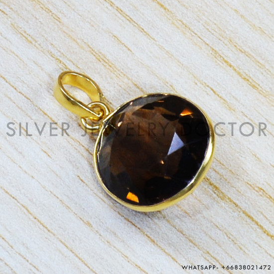 Smoky Quartz 925 Sterling Silver Jewelry Set (GS-570) Smoky Quartz 925 Sterling Silver Jewelry Set (GS-570)