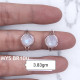 Wholesale Rainbow Moonstone 925 Silver Round Solitaire Rings | MYS BR100 Wholesale Rainbow Moonstone 925 Silver Round Solitaire Rings | MYS BR100
