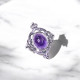 Wholesale Multi-Gemstone 925 Silver Vintage Gothic Lace Rings | MYS BR104 Wholesale Multi-Gemstone 925 Silver Vintage Gothic Lace Rings | MYS BR104