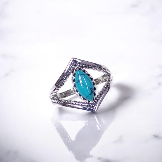 Wholesale Multi-Gemstone Marquise 925 Silver Geometric Cage Rings | MYS BR106 Wholesale Multi-Gemstone Marquise 925 Silver Geometric Cage Rings | MYS BR106