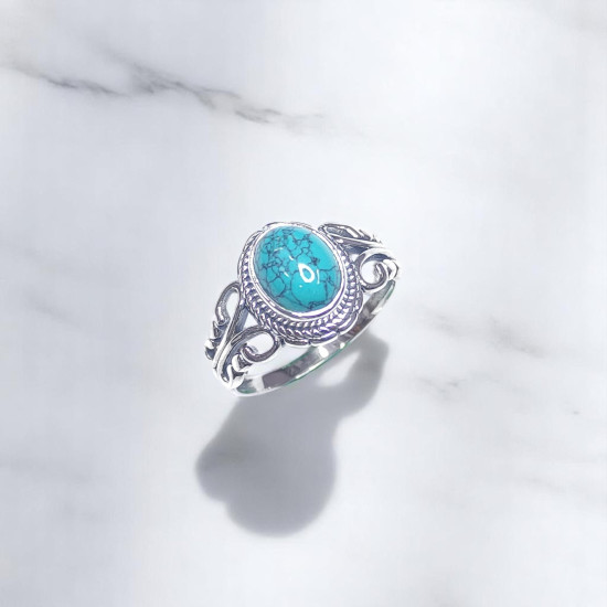 Wholesale Multi-Gemstone 925 Silver Vintage Balinese Rings | MYS BR114 Wholesale Multi-Gemstone 925 Silver Vintage Balinese Rings | MYS BR114