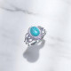 Wholesale Multi-Gemstone 925 Silver Vintage Balinese Rings | MYS BR114 Wholesale Multi-Gemstone 925 Silver Vintage Balinese Rings | MYS BR114