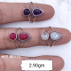 Wholesale Multi-Gemstone 2-Stone 925 Silver Open Cage Rings | MYS BR115 Wholesale Multi-Gemstone 2-Stone 925 Silver Open Cage Rings | MYS BR115