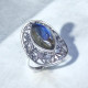 Wholesale 925 Sterling Silver Gemstone Ring | Vintage Oval Filigree Marquise Statement Jewelry (MYS BR76) Wholesale 925 Sterling Silver Gemstone Ring | Vintage Oval Filigree Marquise Statement Jewelry (MYS BR76)