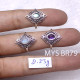 Wholesale 925 Sterling Silver Gemstone Ring | Delicate Openwork Marquise Filigree Boho Jewelry (MYS BR79) Wholesale 925 Sterling Silver Gemstone Ring | Delicate Openwork Marquise Filigree Boho Jewelry (MYS BR79)