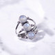 Wholesale Multi-Gemstone 3-Stone 925 Silver Cage Rings | MYS BR84 Wholesale Multi-Gemstone 3-Stone 925 Silver Cage Rings | MYS BR84