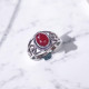 Wholesale Multi-Gemstone 925 Silver Vintage Filigree Rings | MYS BR87 Wholesale Multi-Gemstone 925 Silver Vintage Filigree Rings | MYS BR87