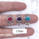 Wholesale Multi-Gemstone 925 Silver Vintage Filigree Rings | MYS BR87 Wholesale Multi-Gemstone 925 Silver Vintage Filigree Rings | MYS BR87