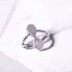 Wholesale Multi-Gemstone 2-Stone 925 Silver Double Teardrop Rings | MYS BR89 Wholesale Multi-Gemstone 2-Stone 925 Silver Double Teardrop Rings | MYS BR89