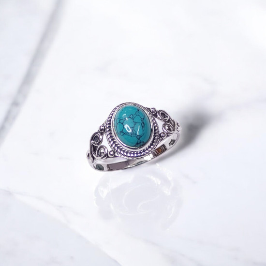 Wholesale Multi-Gemstone 925 Silver Vintage Filigree Rings | MYS BR91 Wholesale Multi-Gemstone 925 Silver Vintage Filigree Rings | MYS BR91
