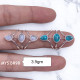 Wholesale Multi-Gemstone 3-Stone 925 Silver Open Cage Rings | MYS BR98 Wholesale Multi-Gemstone 3-Stone 925 Silver Open Cage Rings | MYS BR98