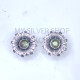 Wholesale 925 Sterling Silver Concho Stud Earrings | Native Sunburst Multi Gemstone Jewelry (MYS E103) Wholesale 925 Sterling Silver Concho Stud Earrings | Native Sunburst Multi Gemstone Jewelry (MYS E103)