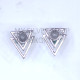 Wholesale 925 Sterling Silver Geometric Stud Earrings | Double Triangle Multi Gemstone Jewelry (MYS E106) Wholesale 925 Sterling Silver Geometric Stud Earrings | Double Triangle Multi Gemstone Jewelry (MYS E106)