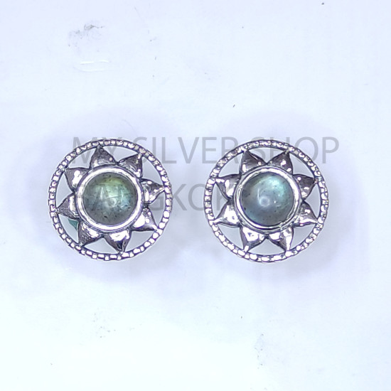 Wholesale 925 Sterling Silver Celestial Stud Earrings | Native Sunburst Halo Multi Gemstone Jewelry (MYS E108) Wholesale 925 Sterling Silver Celestial Stud Earrings | Native Sunburst Halo Multi Gemstone Jewelry (MYS E108)