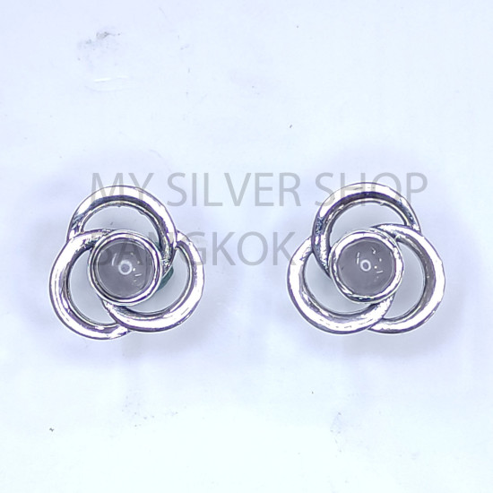 Wholesale 925 Sterling Silver Celtic Stud Earrings | Triquetra Trinity Knot Multi Gemstone Jewelry (MYS E109) Wholesale 925 Sterling Silver Celtic Stud Earrings | Triquetra Trinity Knot Multi Gemstone Jewelry (MYS E109)