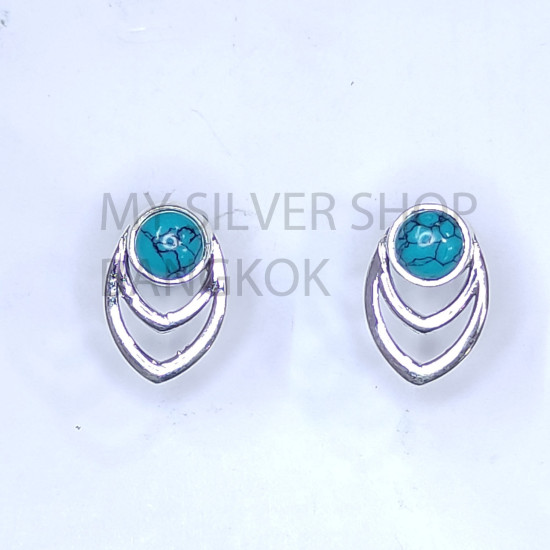 Wholesale Multi-Gemstone Chevron 925 Sterling Silver Studs Set | MYS E111 Wholesale Multi-Gemstone Chevron 925 Sterling Silver Studs Set | MYS E111