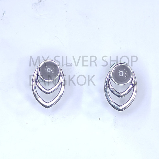 Wholesale Multi-Gemstone Chevron 925 Sterling Silver Studs Set | MYS E111 Wholesale Multi-Gemstone Chevron 925 Sterling Silver Studs Set | MYS E111