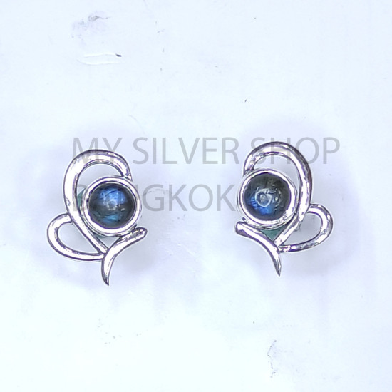 Wholesale Multi-Gemstone Butterfly 925 Sterling Silver Studs Set | MYS E113