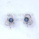 Wholesale Multi-Gemstone Butterfly 925 Sterling Silver Studs Set | MYS E113