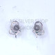 Wholesale Multi-Gemstone Butterfly 925 Sterling Silver Studs Set | MYS E113