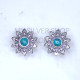 Wholesale Multi-Gemstone Sunflower 925 Sterling Silver Studs Set | MYS E117 Wholesale Multi-Gemstone Sunflower 925 Sterling Silver Studs Set | MYS E117