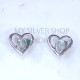 Wholesale Multi-Gemstone Heart 925 Sterling Silver Studs Set | MYS E120 Wholesale Multi-Gemstone Heart 925 Sterling Silver Studs Set | MYS E120