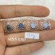 Wholesale Multi-Gemstone 925 Silver Rectangular Filigree Dangle Earrings | MYS E80 Wholesale Multi-Gemstone 925 Silver Rectangular Filigree Dangle Earrings | MYS E80