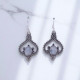 Wholesale Multi-Gemstone 925 Silver Balinese Arch Dangle Earrings | MYS E83 Wholesale Multi-Gemstone 925 Silver Balinese Arch Dangle Earrings | MYS E83