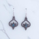 Wholesale Multi-Gemstone 925 Silver Balinese Arch Dangle Earrings | MYS E83 Wholesale Multi-Gemstone 925 Silver Balinese Arch Dangle Earrings | MYS E83