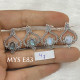 Wholesale Multi-Gemstone 925 Silver Balinese Arch Dangle Earrings | MYS E83 Wholesale Multi-Gemstone 925 Silver Balinese Arch Dangle Earrings | MYS E83