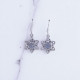 Wholesale Multi-Gemstone 925 Silver Hexagram Star Dangle Earrings | MYS E85 Wholesale Multi-Gemstone 925 Silver Hexagram Star Dangle Earrings | MYS E85