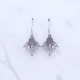 Wholesale 925 Sterling Silver Gemstone Drop Earrings | Bohemian Lotus Flower Petal Openwork Natural Rose Quartz & Labradorite Dangle Earrings (MYS E86) Wholesale 925 Sterling Silver Gemstone Drop Earrings | Bohemian Lotus Flower Petal Openwork Natural Rose Quartz & Labradorite Dangle Earrings (MYS E86)