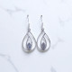 Wholesale 925 Sterling Silver Gemstone Drop Earrings | Minimalist Openwork Nested Double Teardrop Marquise-Cut Natural Amethyst & Rainbow Moonstone Dangle Earrings (MYS E94) Wholesale 925 Sterling Silver Gemstone Drop Earrings | Minimalist Openwork Nested Double Teardrop Marquise-Cut Natural Amethyst & Rainbow Moonstone Dangle Earrings (MYS E94)