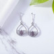 Wholesale 925 Sterling Silver Gemstone Drop Earrings | Sacred Openwork Lotus Flower Teardrop Frame Natural Rose Quartz & Rainbow Moonstone Dangle Earrings (MYS E99) Wholesale 925 Sterling Silver Gemstone Drop Earrings | Sacred Openwork Lotus Flower Teardrop Frame Natural Rose Quartz & Rainbow Moonstone Dangle Earrings (MYS E99)