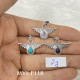 Wholesale Multi-Gemstone 925 Silver Angel Wings Pendants | MYS P118 Wholesale Multi-Gemstone 925 Silver Angel Wings Pendants | MYS P118
