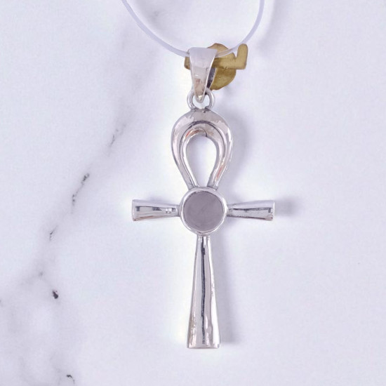 Wholesale Multi-Gemstone 925 Silver Egyptian Ankh Cross Pendants | MYS P123 Wholesale Multi-Gemstone 925 Silver Egyptian Ankh Cross Pendants | MYS P123