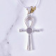 Wholesale Multi-Gemstone 925 Silver Egyptian Ankh Cross Pendants | MYS P123 Wholesale Multi-Gemstone 925 Silver Egyptian Ankh Cross Pendants | MYS P123