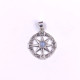 Wholesale 925 Sterling Silver Mariner's Compass Pendant | Multi Gemstone Nautical Totem Jewelry (MYS P140) Wholesale 925 Sterling Silver Mariner's Compass Pendant | Multi Gemstone Nautical Totem Jewelry (MYS P140)