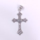 Wholesale 925 Sterling Silver Hammered Texture Cross Pendant | Multi Gemstone Vintage Religious Jewelry (MYS P147) Wholesale 925 Sterling Silver Hammered Texture Cross Pendant | Multi Gemstone Vintage Religious Jewelry (MYS P147)
