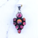 Wholesale 925 Sterling Silver Pink Oyster Turquoise Gemstone Pendant | MYS P187 Wholesale 925 Sterling Silver Pink Oyster Turquoise Gemstone Pendant | MYS P187