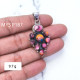 Wholesale 925 Sterling Silver Pink Oyster Turquoise Gemstone Pendant | MYS P187 Wholesale 925 Sterling Silver Pink Oyster Turquoise Gemstone Pendant | MYS P187