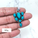 925 Sterling Silver Turquoise Gemstone Pendants Bulk Wholesale Fine Handmade Jewelry |MYS P203 925 Sterling Silver Turquoise Gemstone Pendants Bulk Wholesale Fine Handmade Jewelry |MYS P203