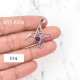 Wholesale 925 Sterling Silver Hummingbird Pendant | Natural Amethyst Nature Jewelry (MYS P208 Wholesale 925 Sterling Silver Hummingbird Pendant | Natural Amethyst Nature Jewelry (MYS P208