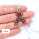 Wholesale 925 Sterling Silver Spiny Oyster Turquoise Handmade Pendant (MYS P243) Wholesale 925 Sterling Silver Spiny Oyster Turquoise Handmade Pendant (MYS P243)