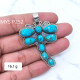 Wholesale Large 925 Sterling Silver Dragonfly Pendant | Blue Mojave Turquoise Statement Animal Jewelry (MYS P252) Wholesale Large 925 Sterling Silver Dragonfly Pendant | Blue Mojave Turquoise Statement Animal Jewelry (MYS P252)