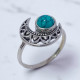 Wholesale Multi-Gemstone 925 Silver Ornate Crescent Moon Rings | MYS SR208 Wholesale Multi-Gemstone 925 Silver Ornate Crescent Moon Rings | MYS SR208