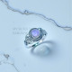 Wholesale 925 Sterling Silver Amethyst Vintage Scroll Ring | MYS SR286 | 2.5g Wholesale 925 Sterling Silver Amethyst Vintage Scroll Ring | MYS SR286 | 2.5g